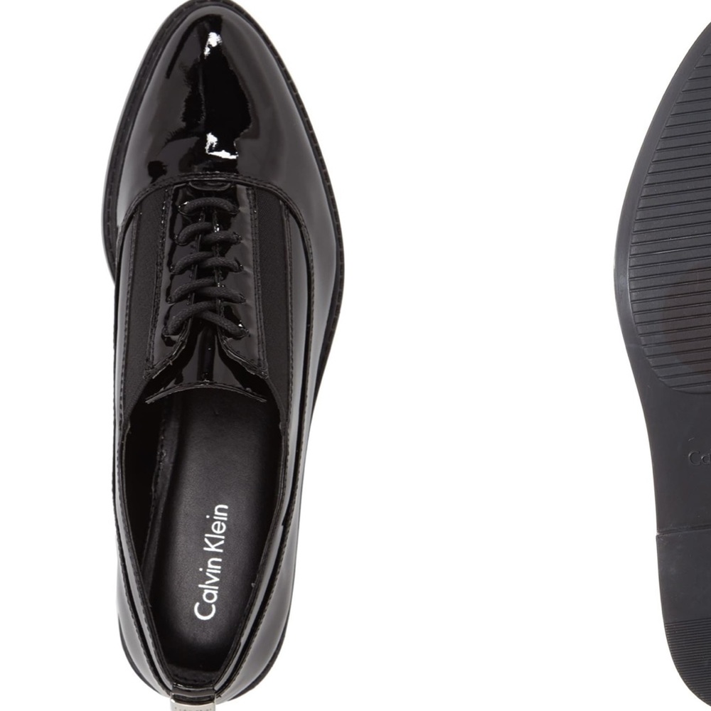Calvin Klein Women's Della Lace-Up Oxford Flats